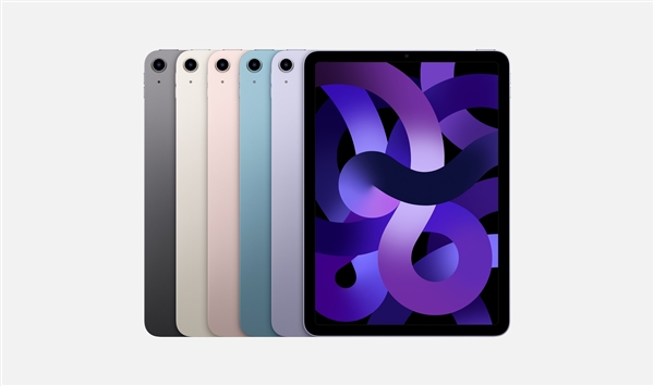 首次升級(jí)自研M1芯片！iPad Air 5今日開(kāi)啟預(yù)定：4399元起