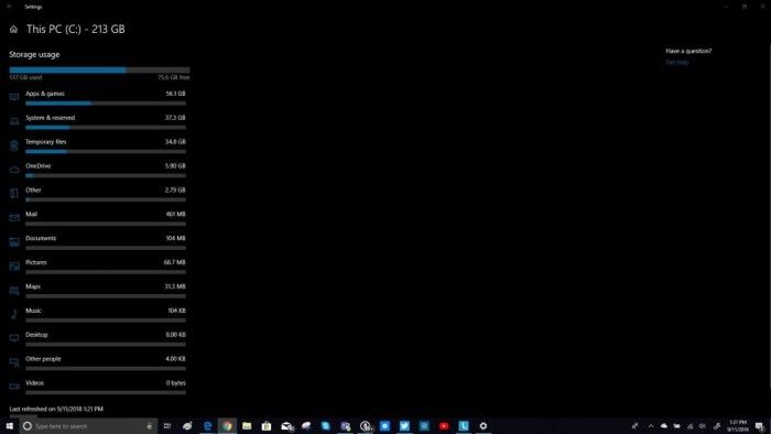 Windows 10 Build 17758發(fā)布:強化存儲感知功能 Windows 10 Build 17758發(fā)布:強化存儲感知功能