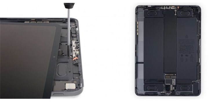 11英寸蘋果iPad Pro拆解:電池易換,接口模塊化 11英寸蘋果iPad Pro拆解:電池易換,接口模塊化